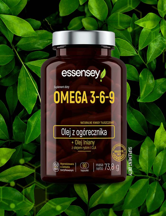 Zestaw Omega 3-6-9 w dwóch opakowaniach