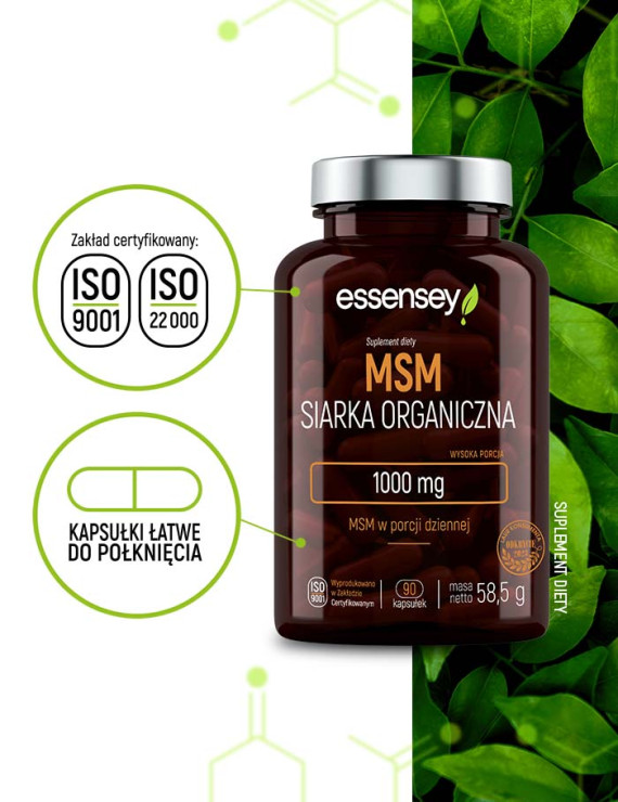 Kolagen + Kwas Hialuronowy + MSM