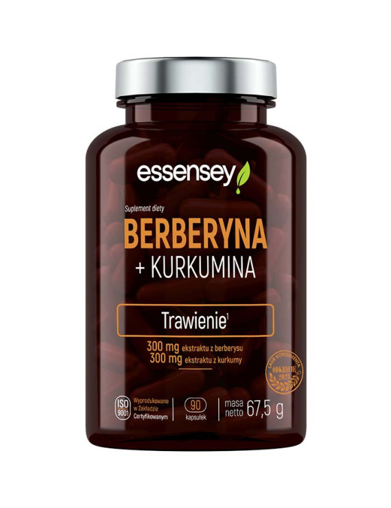 Essensey Berberyna + Kurkumina + Pillbox
