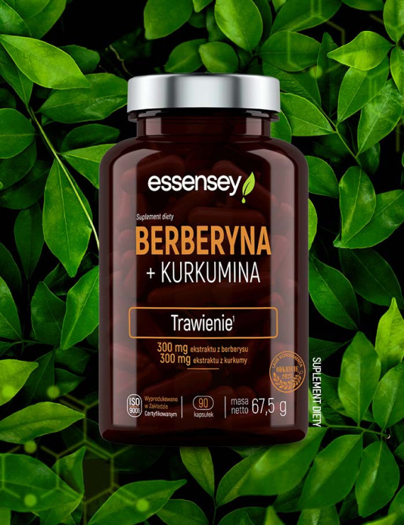 Essensey Berberyna + Kurkumina + Pillbox