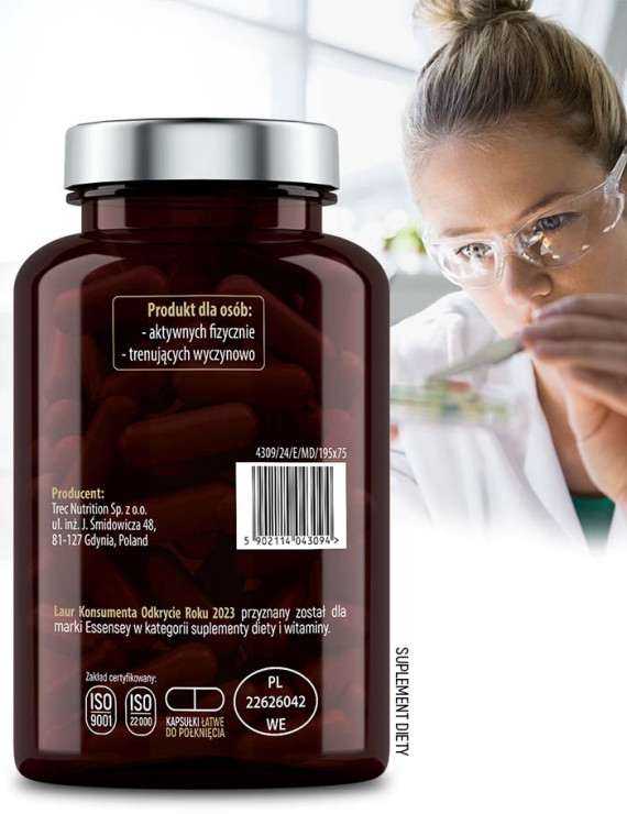 Zestaw Kolagen + Kwas Hialuronowy + MSM + Pillbox