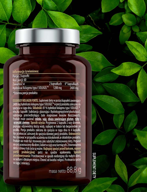 Zestaw Kolagen + Kwas Hialuronowy + MSM + Pillbox