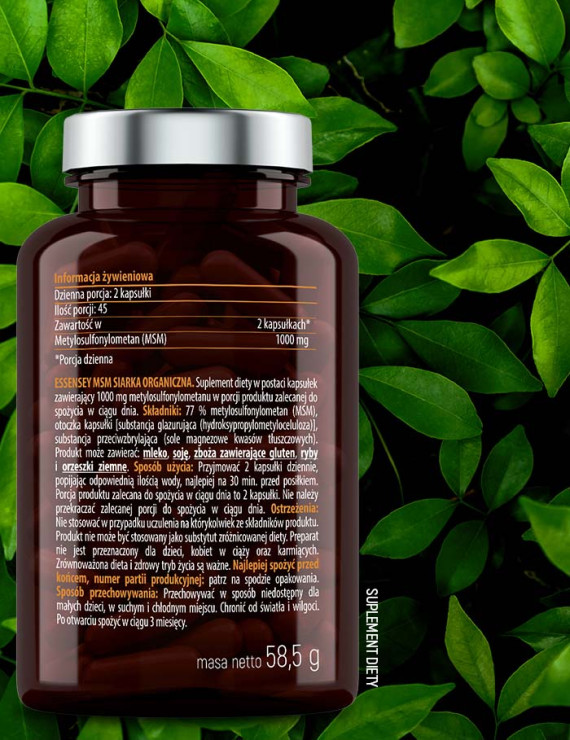 Zestaw Kolagen + Kwas Hialuronowy + MSM + Pillbox