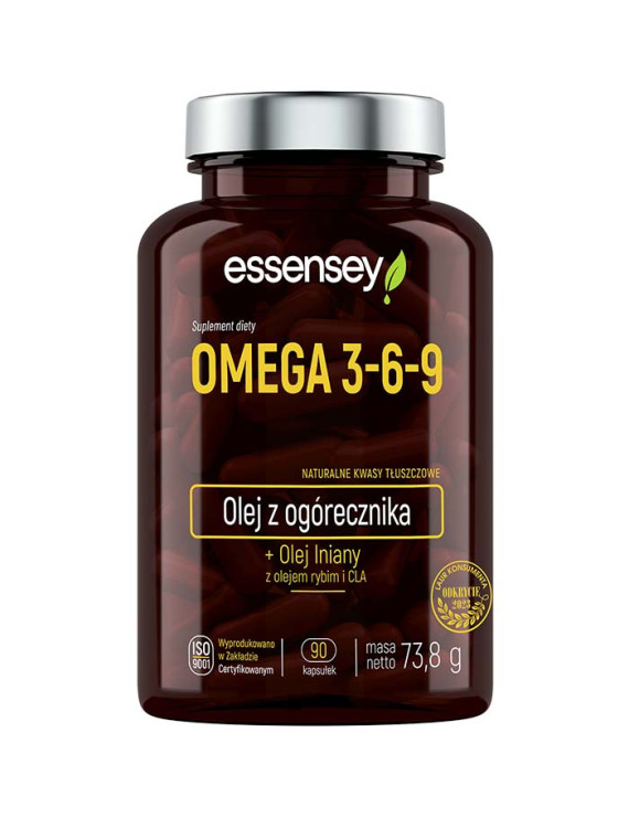 Zestaw Omega 3-6-9 w trzech opakowaniach + Pillbox