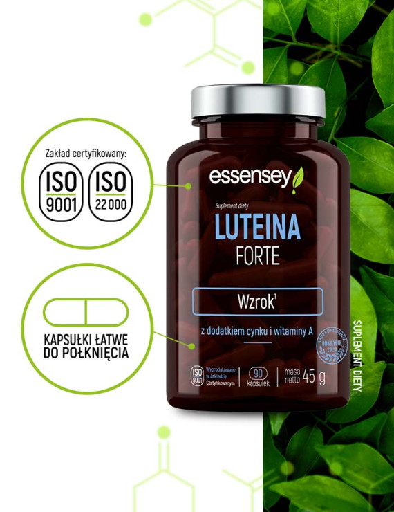 Zestaw Luteina Forte w trzech opakowaniach + Pillbox