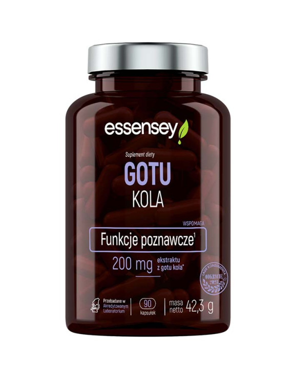 Zestaw Gotu Kola w trzech opakowaniach + Pillbox