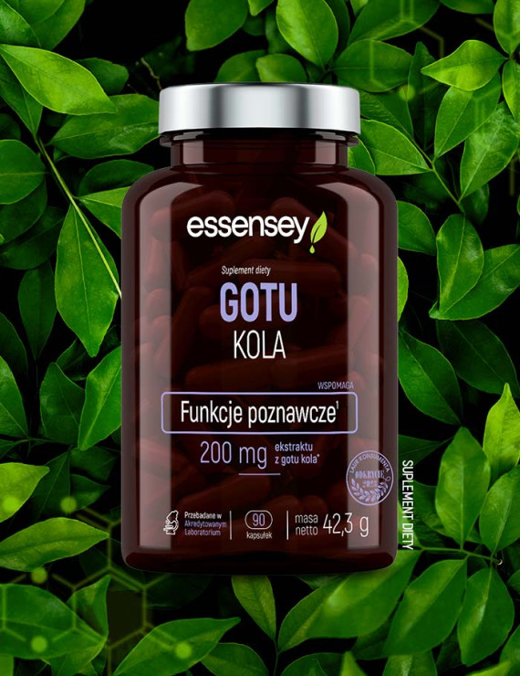 Zestaw Gotu Kola w trzech opakowaniach + Pillbox