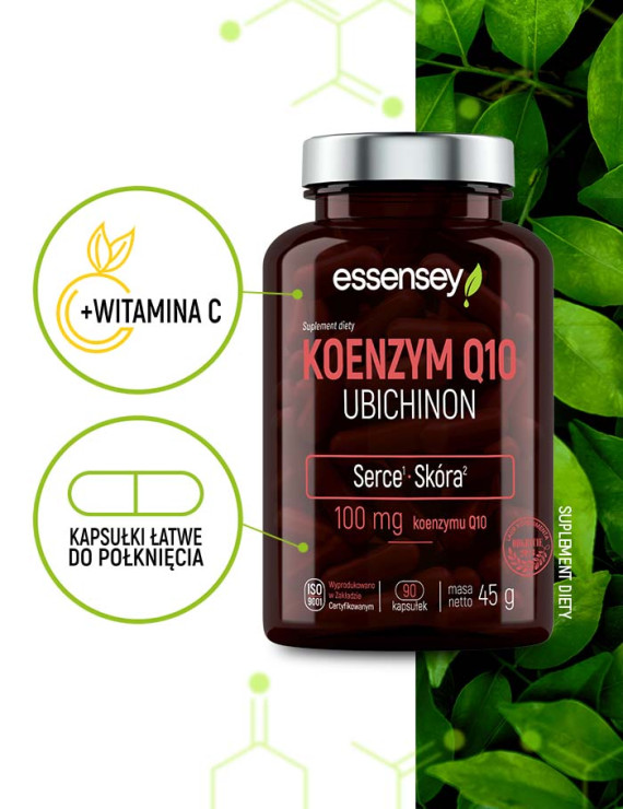 Kwas hialuronowy + Koenzym Q10 Ubichinon