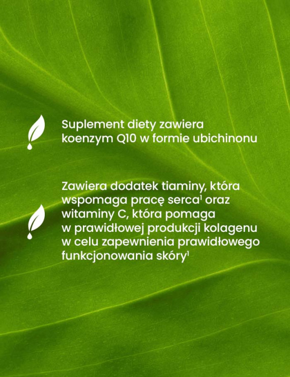Kwas hialuronowy + Koenzym Q10 Ubichinon
