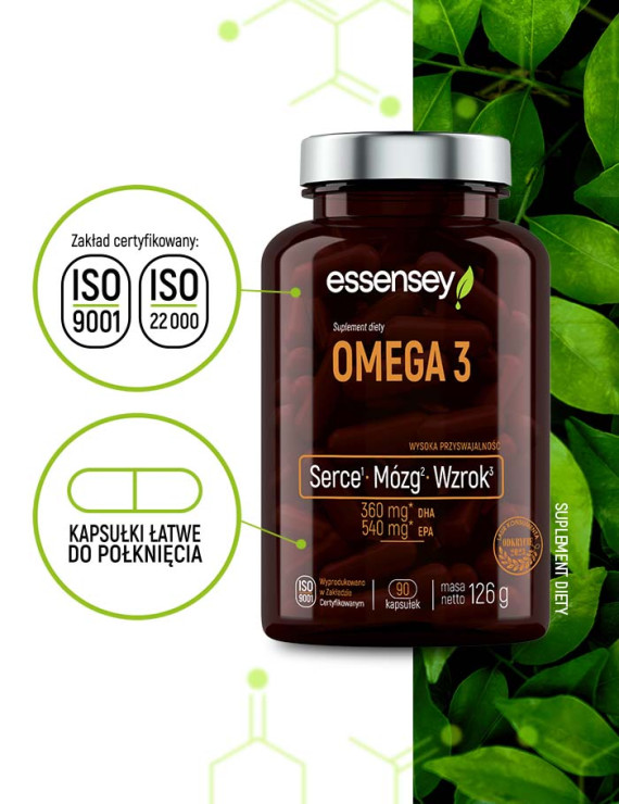Żeń-szeń koreański i Omega 3