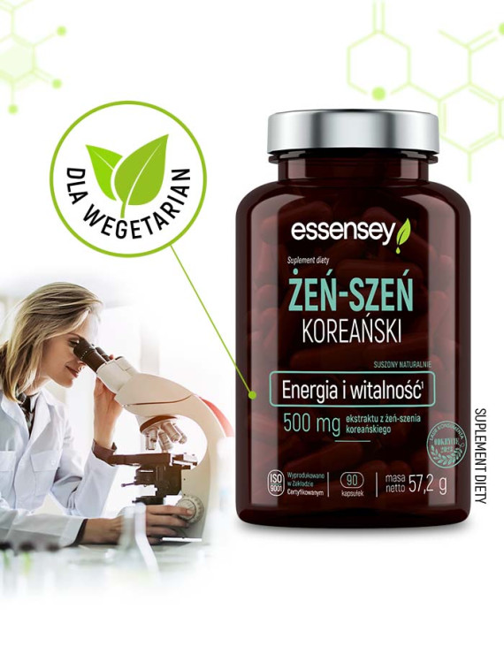 Żeń-szeń koreański i Omega 3