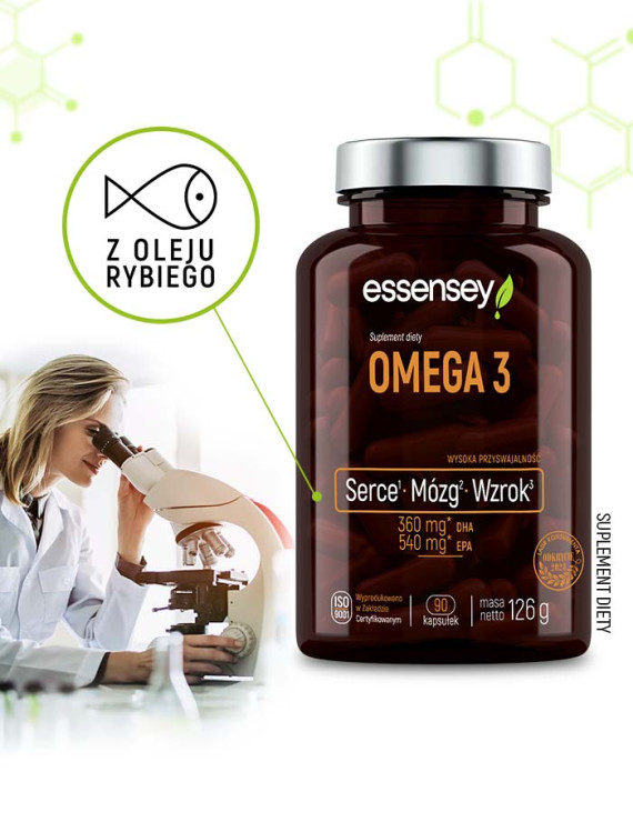 Ashwagandha Forte i Omega 3 od Essensey