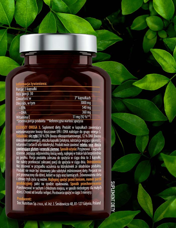 Ashwagandha Forte i Omega 3 od Essensey
