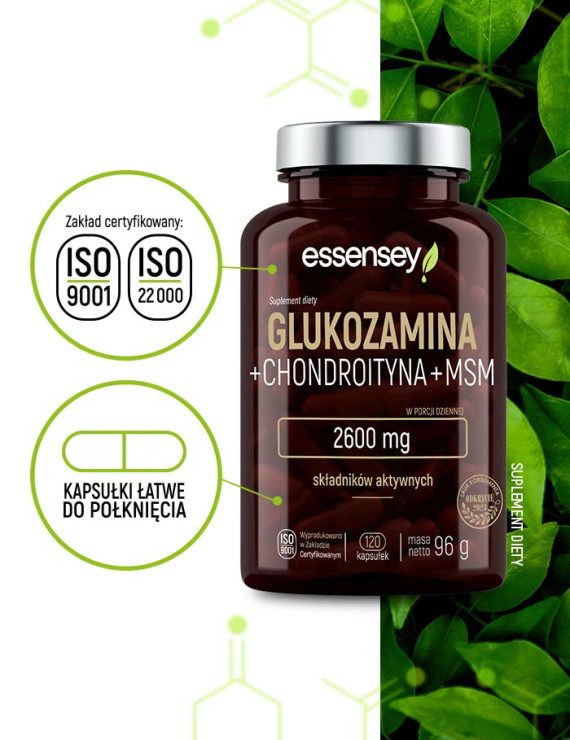 Kolagen Rybi Forte 2200 mg i Glukozamina