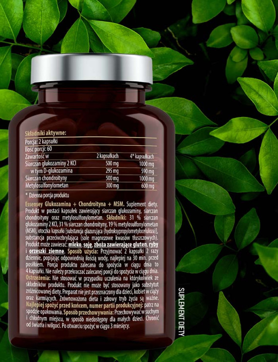 Kolagen Rybi Forte 2200 mg i Glukozamina