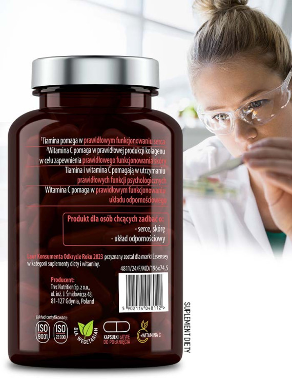 Kolagen Rybi Forte 2200 mg Kwas hialuronowy Koenzym Q10