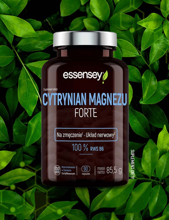 Cytrynian Magnezu Forte w 90 kapsułkach