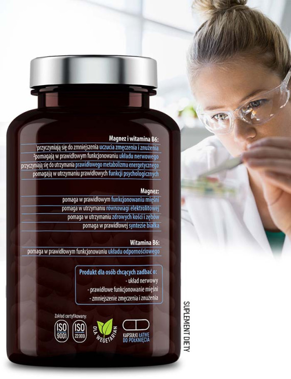 Cytrynian Magnezu Forte w 90 kapsułkach