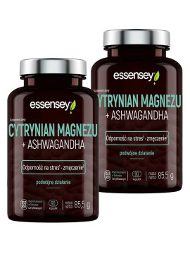 Zestaw Cytrynian Magnezu +...