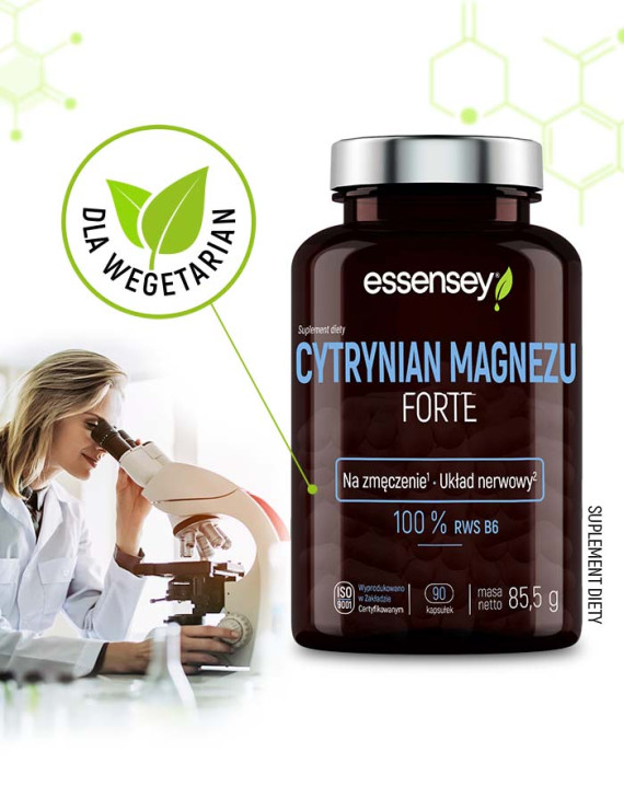 Cytrynian Magnezu Forte i Potas Cytrynian