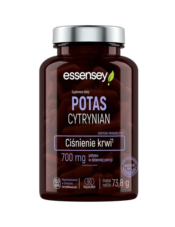Cytrynian Magnezu Forte i Potas Cytrynian