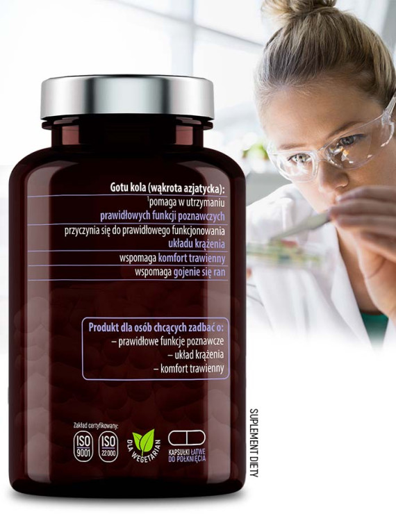 Gotu Kola w 90 kapsułkach