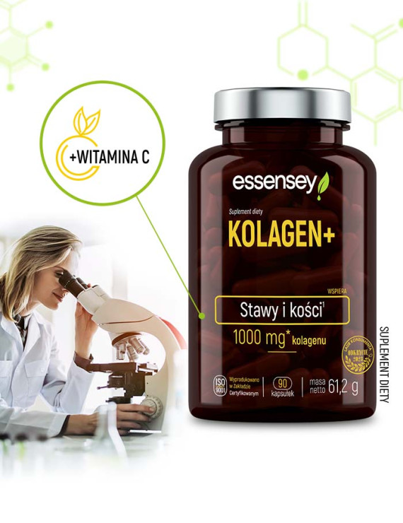 Kolagen MSM i Glukozamina | Essensey | Wsparcie stawów regeneracja