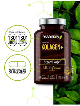 Kolagen MSM i Glukozamina | Essensey | Wsparcie stawów regeneracja