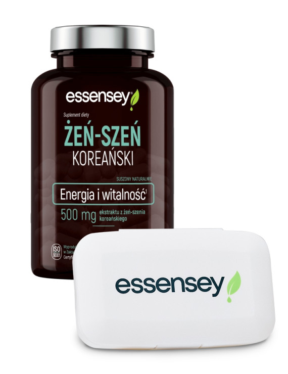 Essensey Żeń Szeń + Pillbox | Essensey | Witalność Essensey Żeń Szeń + Pillbox | Essensey | Witalność