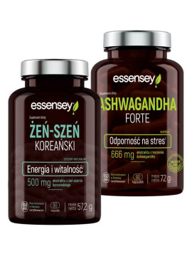Kluczowe Adaptogeny w zestawie | Essensey | Adaptogeny