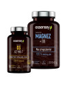 Magnez+B6 i Witamina D3 K2 MK-7 | Essensey | Na Odporność i zmęczenie