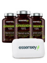 Ashwagandha Forte w trzech opakowaniach | Essensey | Adaptogeny Stres