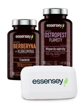Berberyna+Kurkumina  Ostropest Plamisty+Pillbox | Essensey | Trawienie
