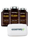Kolagen+ w trzech opakowaniach + Pillbox | Essensey | Stawy