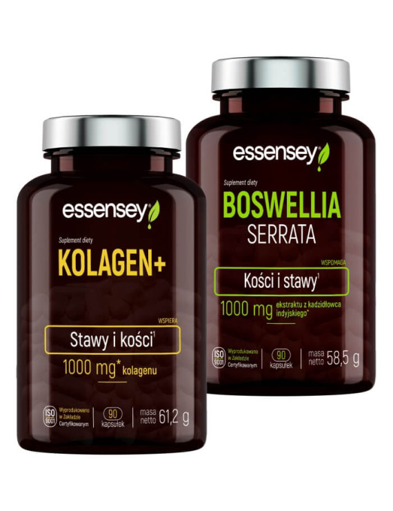 Kolagen+ i Boswellia Serraata | Essensey | Suplementy na stawy Kolagen+ i Boswellia Serraata | Essensey | Suplementy na stawy