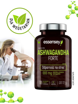 Zestaw Ashwagandha Forte w dwóch opakowaniach | Essensey | Adaptogeny Zestaw Ashwagandha Forte w dwóch opakowaniach | Essensey | Adaptogeny