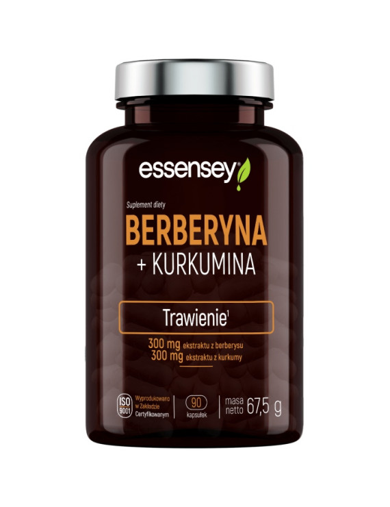 Berberyna + Kurkumina | Essensey | Trawienie glukoza wątroba
