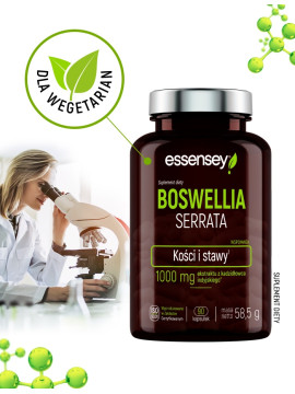 Boswellia Serrata w 90 kapsułkach | Essensey | Kości stawy