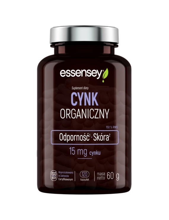 Cynk Organiczny | Essensey | Odporność skóra potencja