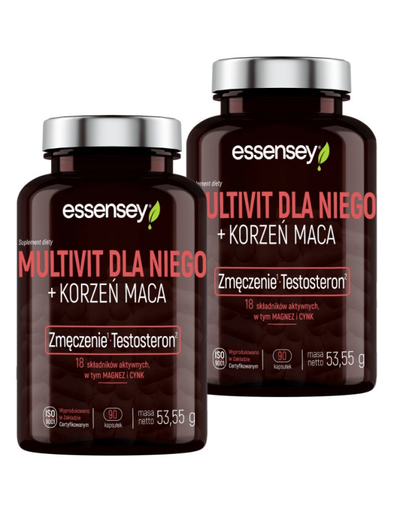 Multivit dla Niego w 90 kapsułkach | Essensey | Libido witalność
