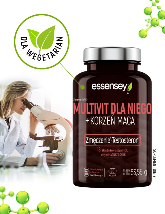 Multivit dla Niego w 90 kapsułkach | Essensey | Libido witalność