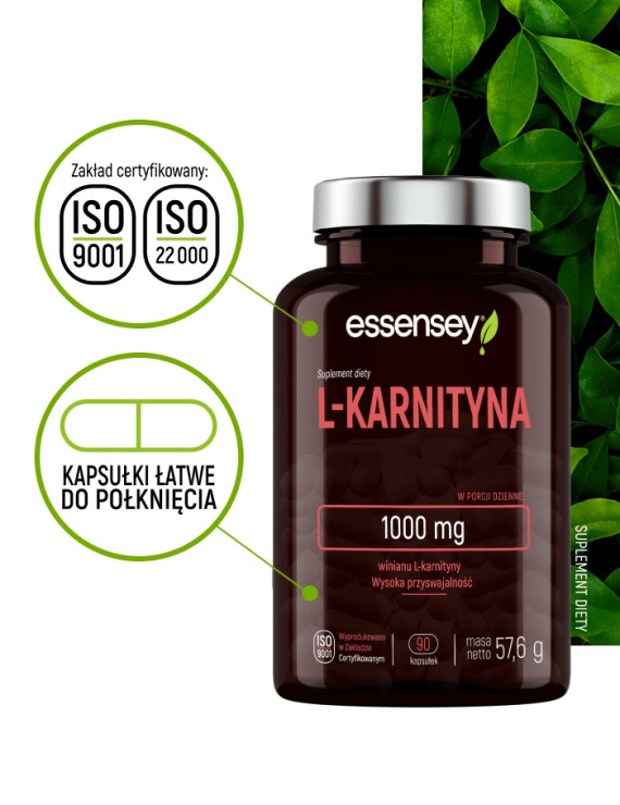 L-karnityna | Essensey | Odchudzanie trawienie L-karnityna | Essensey | Odchudzanie trawienie