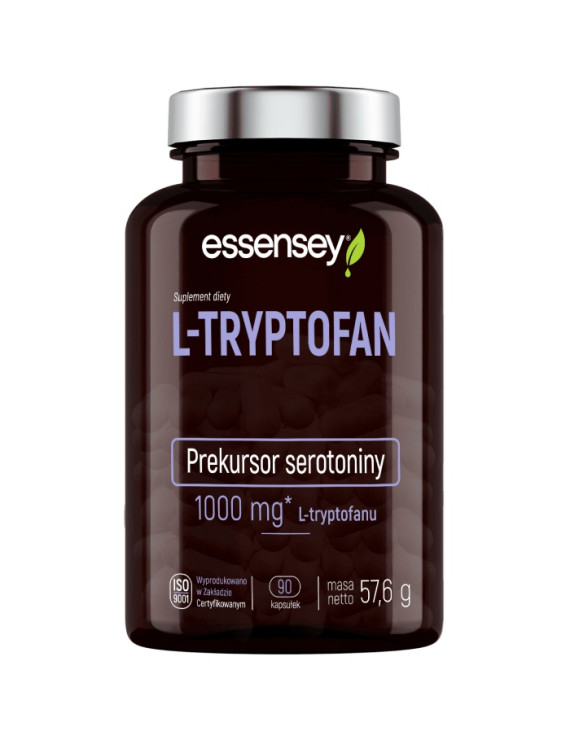 L-Tryptofan w 90 kapsułkach | Essensey | Suplementy prozdrowotne L-Tryptofan w 90 kapsułkach | Essensey | Suplementy prozdrowotne