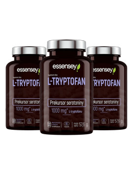 Zestaw Tryptofanu w trzech opakowaniach | Essensey | Suplementy prozdrowotne