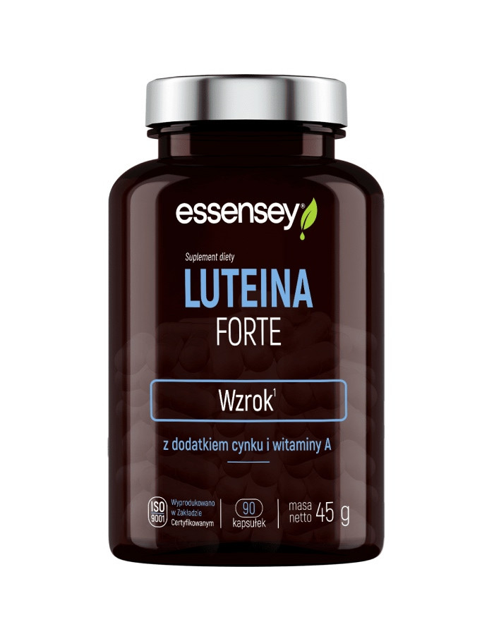 Luteina Forte w 90 kaps | Essensey | Wzrok odporność Skóra Paznokcie
