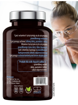 Luteina Forte w 90 kaps | Essensey | Wzrok odporność Skóra Paznokcie