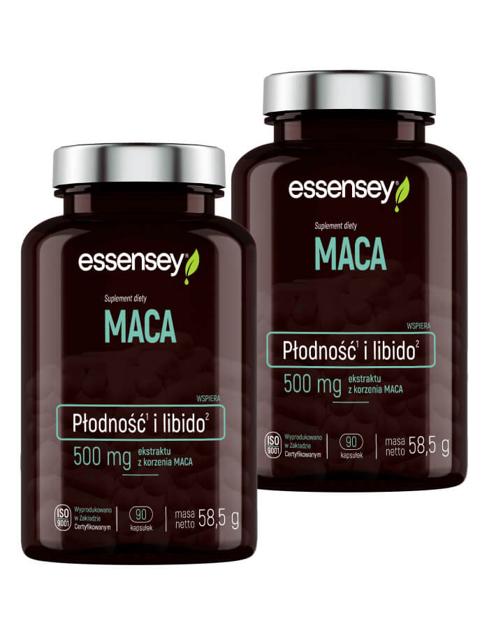 Zestaw MACA w dwóch opakowaniach | Essensey | Potencja adaptogen