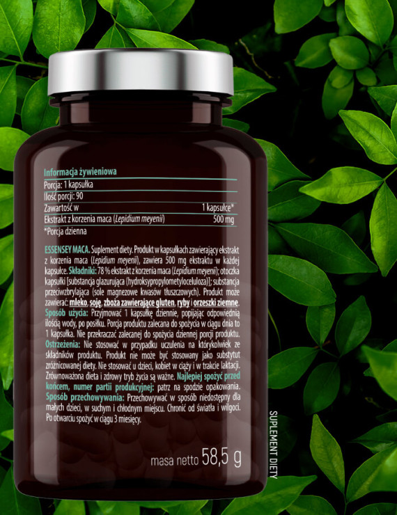 Zestaw MACA w dwóch opakowaniach | Essensey | Potencja adaptogen