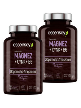 Zestaw Magnezu + Cynk + Witamina B6 | Essensey | Zmęczenie kości