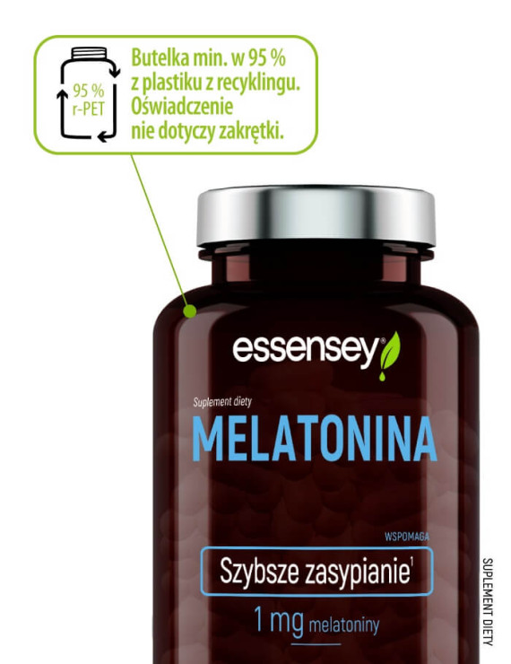 Zestaw Melatoniny w dwóch opakowaniach | Essensey | Na sen regenerację Zestaw Melatoniny w dwóch opakowaniach | Essensey | Na sen regenerację